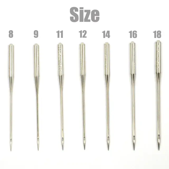 Lot De 60 Aiguilles Machine à Coudre Universelles - Tailles 65/9 à 110/18, 5 Couleurs, Compatibles Singer, Brother, Janome...