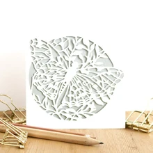 Kupu-kupu Natal Dies Scrapbooking Baru Pemotongan Logam Baru 2020 Alinacrafts Toko Xmas Bersarang Dies Memotong(China)