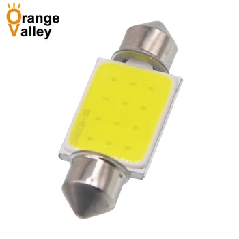 

100pcs Super Bright C5W 31 36 39 41 mm LED COB Car Auto Interior Dome Festoon Reading Map Door Lights Lamp Bulb