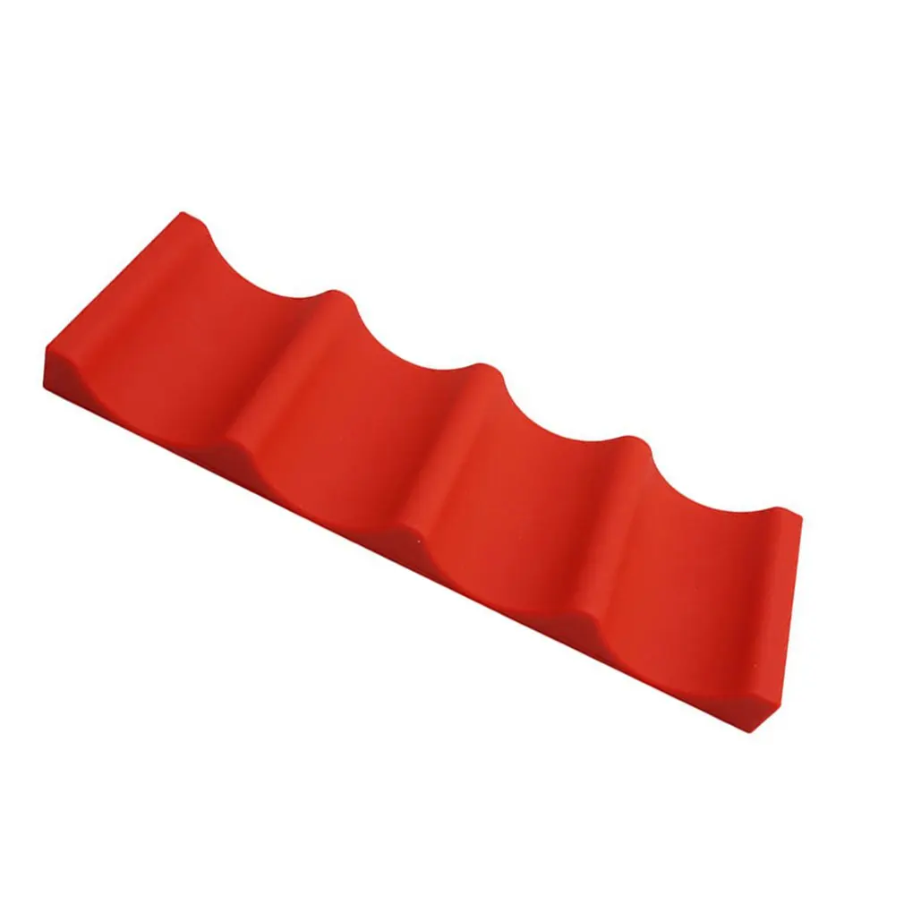 Creative silicone beer bottle mat Beer tray Refrigerator beverage beer horizontal silicone mat Storage mat stacker