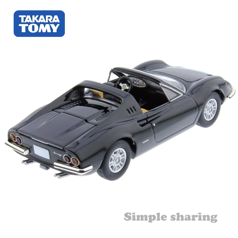 Tomytec tomica limited винтажный динозавр 246gts литой миниатюрный 1989 стиль игрушечный автомобиль горячие детские игрушки