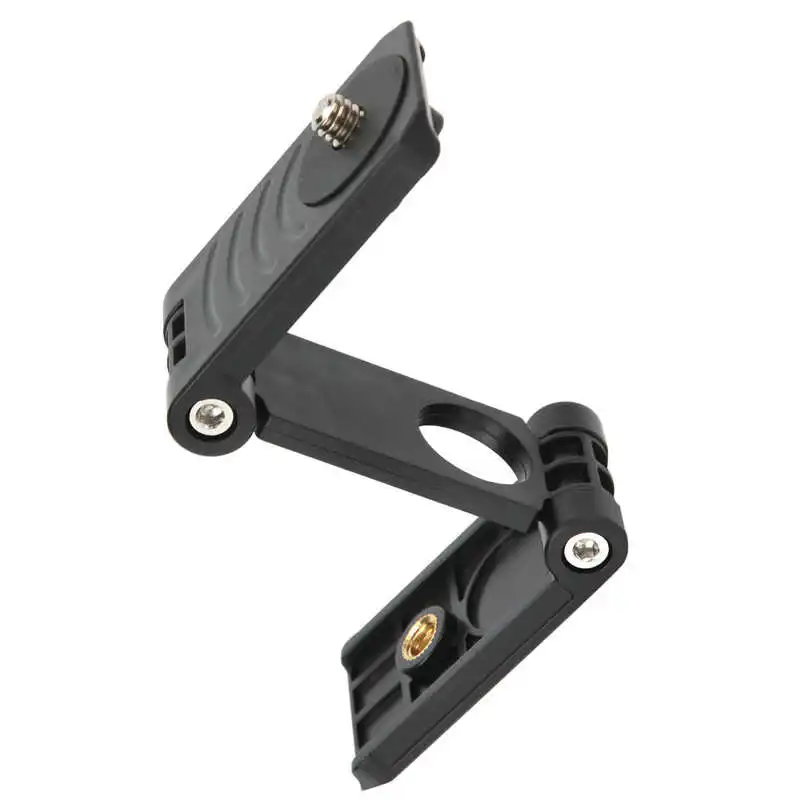 Camera Flex Tripod Z-Shaped Tilt Ball Head Folding Mounting Plate Camera Support Bracket for Tripod Guide Rails Carts Camera Tripod Plate Camera Mount Plate Camera Base Plate
