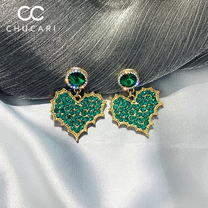 Новые модные серьги подвески CHUCARI из серебра 2019 пробы в Корейском стиле с