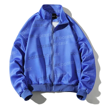 

Spring Jacket Men College Style Jackets Men Streetwear Printed Pattern Jacket Mens Causal Plus Size Coats Fashion Tops Male 5XL