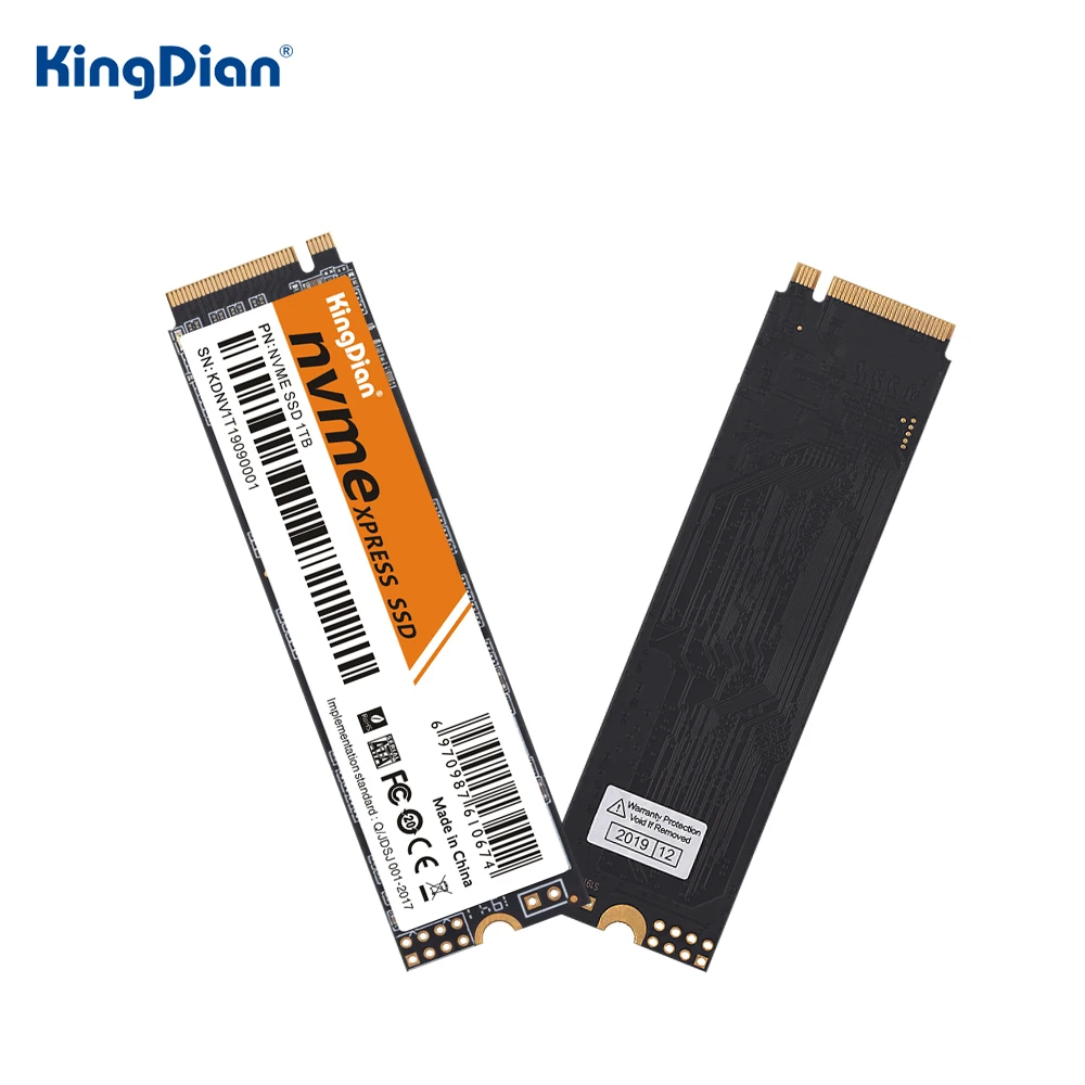 KingDian M.2 NVME SSD 128 ГБ 256 512 1 ТБ 2280 PCIe Внутренний твердотельный накопитель диски для