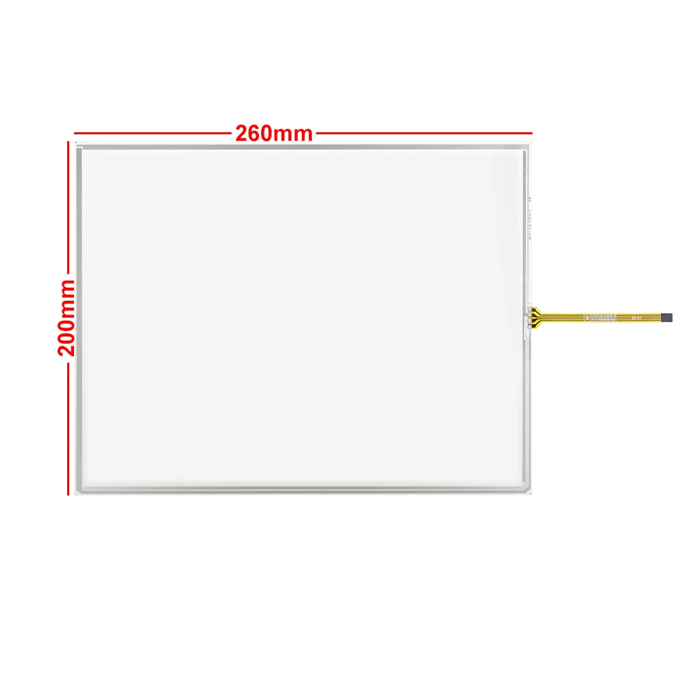 New for 12 inch 4:3 Small Interface 260*200 Industrial Digitizer Resistive Touch Screen Panel Resistance Sensor 4-Wires