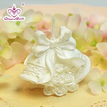 

Wedding Bell Candle In Gift Box Happy New Year Party Favor Gift Present