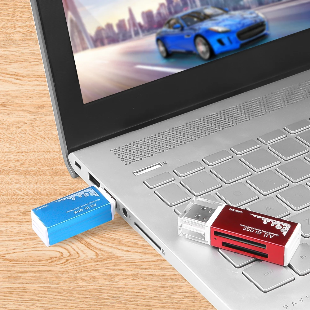 Kebidu USB 2,0 SD кард-ридер для micro sd TF карты USB SD адаптер Многофункциональный кардридер смарт-памяти USB Кардридеры