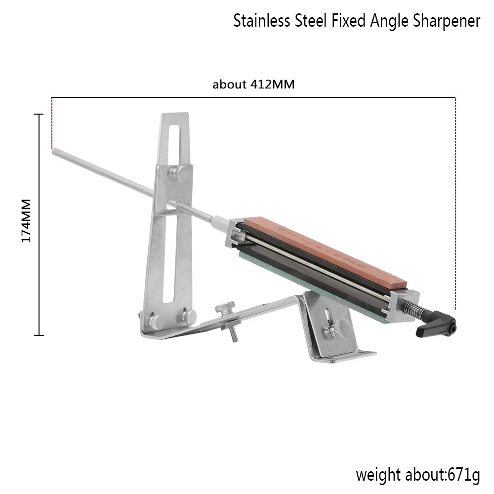 SOWOLL точилка для кухонных ножей из нержавеющей стали точильный инструмент с