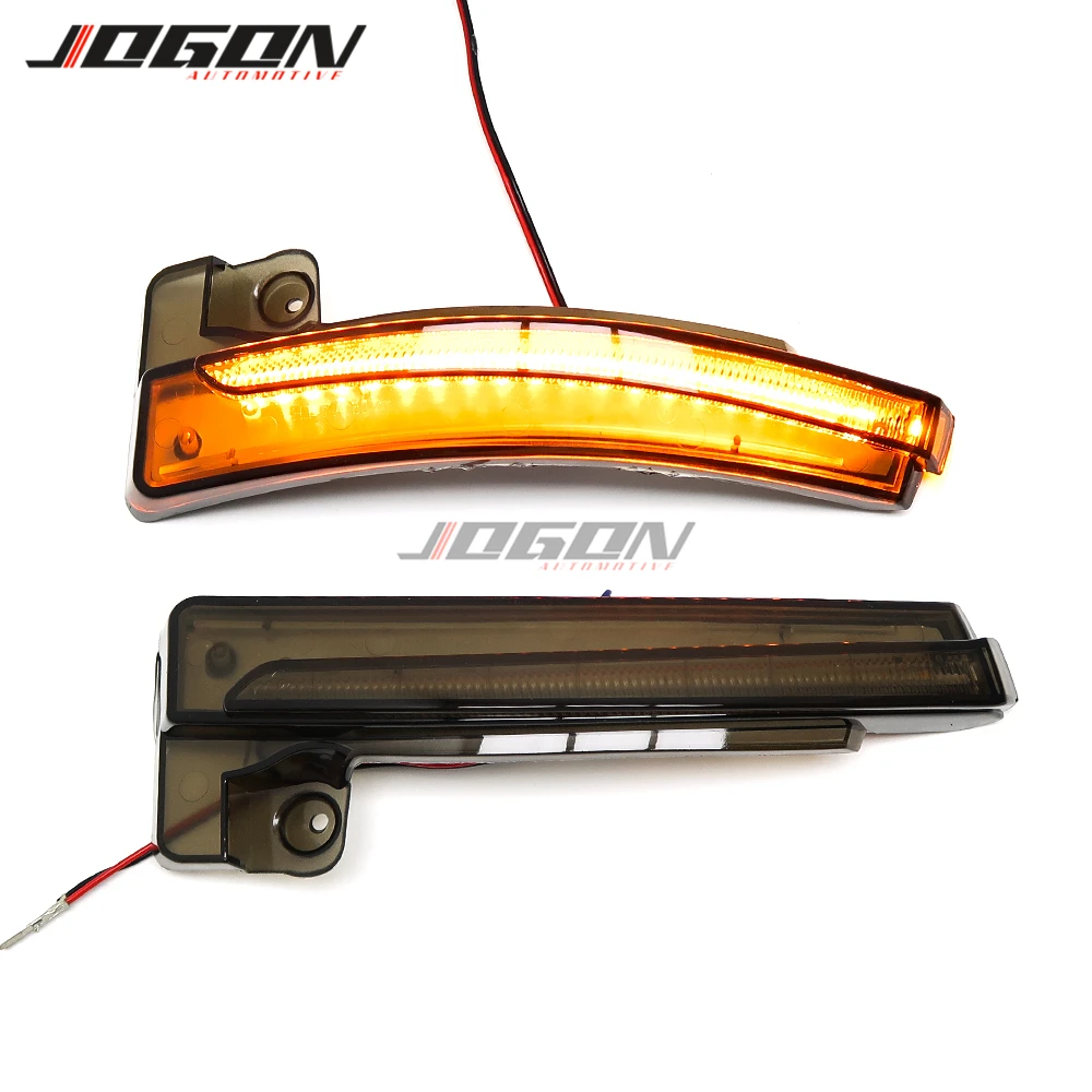 US $127.28 2 pcs For Jeep Compass 20172020 Cherokee KL LED Dynamic Turn Signal Light Side Mirror Sequential Indicator Blinker Paking Light