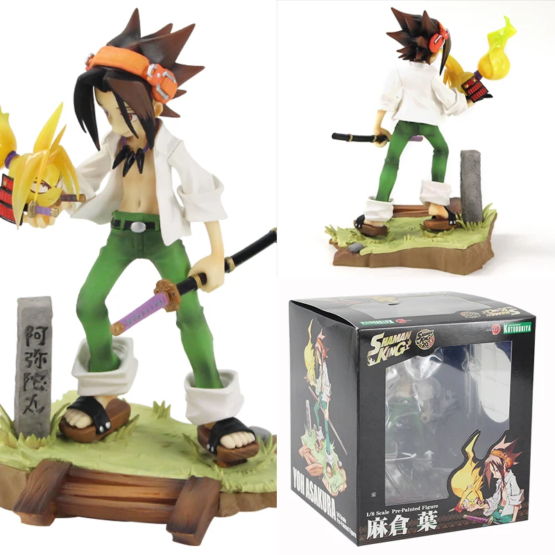 Экшн-фигурки Artfx J из ПВХ 17 см аниме шаман Кинг ио Асакура коллекционные