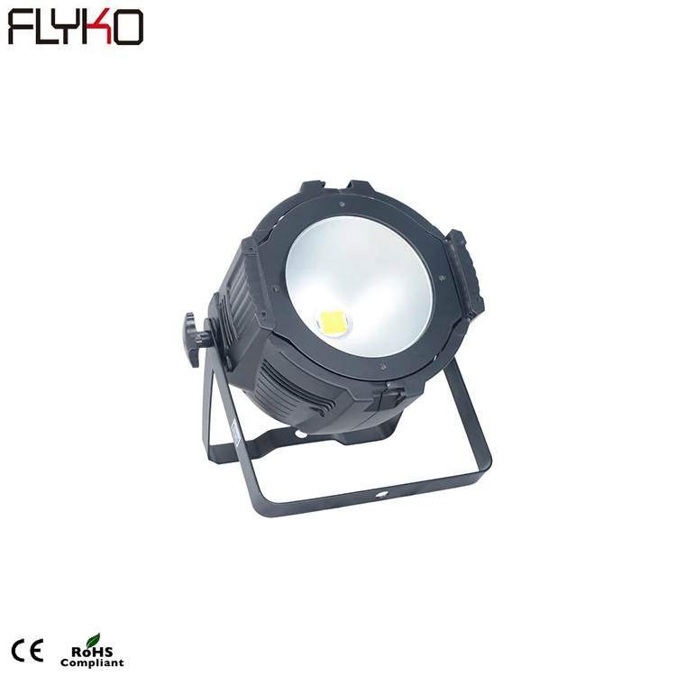

Free shipping 100w white cob led par dmx light for professional stage & DJ