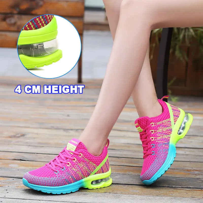 

2020 Outdoor Sport Shoes Woman Sneakers Female Running Shoes Breathable Light Lace-Up chaussure femme Women fashion Sneakers