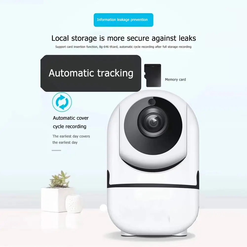 1080P HD Беспроводной IP Камера 2 полосная аудио Ночное видение APP дистанционного