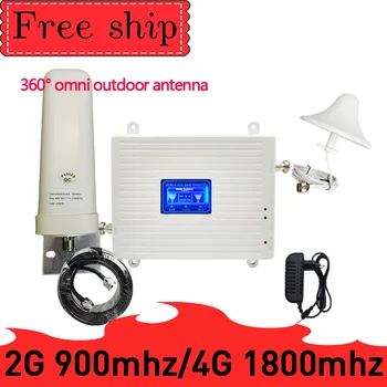

Gain 70dB 900/1800mhz 2G 4G GSM LTE dcs Dual Band Mobile Signal Repeater GSM 4G LTE Cellular Booster Amplifier band 8 band 3