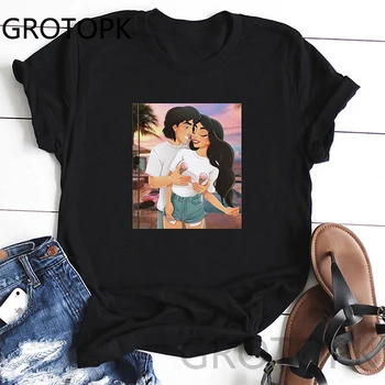 

Funny Girls T Shirt Women T-Shirt Harajuku Streetwear Tshirt Casual Short Sleeve Summer Tops Tee Japan Style