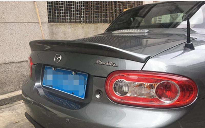 Автомобильный-Стайлинг для MX5 MX-5 NC NCEC ростер Miata EPA Тип 3 задний спойлер из углеродного волокна глянцевое волокно крыло багажника(PRHT жесткий верх только