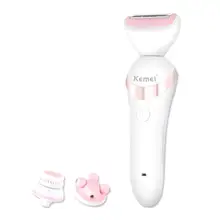 3 в 1 Водонепроницаемая Женская электробритва, эпилятор, инструмент, эпилятор, бикини, триммер для волос, депилятор, очищающее средство для лица, массажер