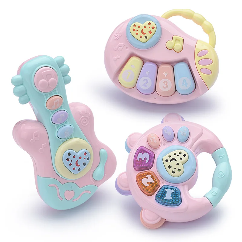 Baby Music Drum Toy Month Early Childhood Educational Toy 0-6-12 Infant Educational Toys Unisex Drum