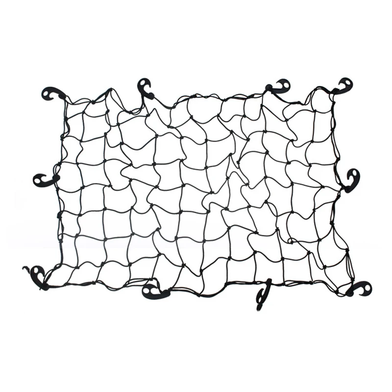 Внедорожник автомобиль грузовик с прицепом грузовой автомобиль крыши подвесная корзина сеть организаторов сетка на крыше автомобиля Универсальный Эластичный сетчатый багаж чехол для троса