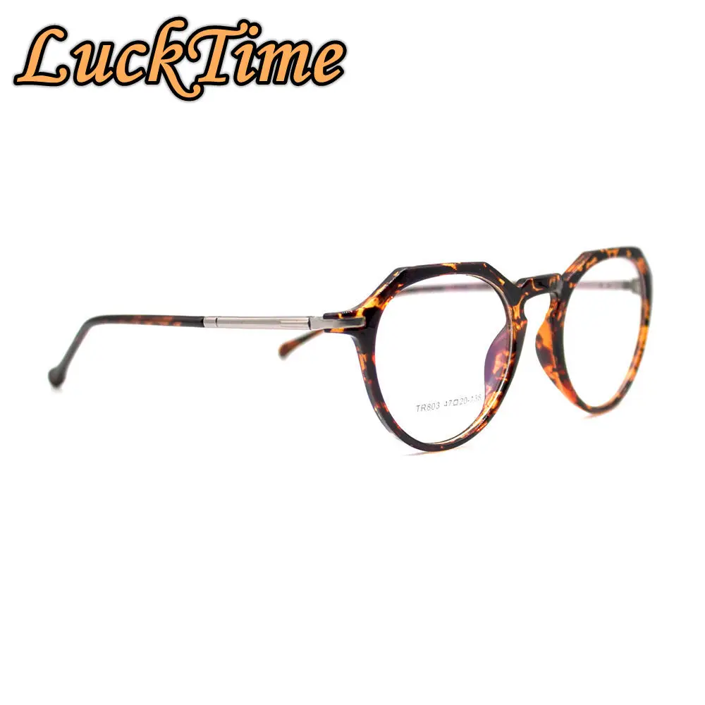 

LuckTime Fashion Design Eye Frame Casual Eyeglasses Frames Men Women Myopia Glasses Lucky Time Prescription Glasses Frame #803