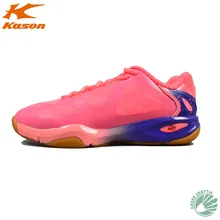 Касон настоящая профессиональная обувь для бадминтона для женщин дышащие кроссовки для бадминтона AYZN002-1