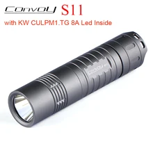 Lanterna comboio s11 com kw culpm1.tg 8a motorista tocha 26650 lanterna led luz de trabalho tático flash luz acampamento lâmpada pesca