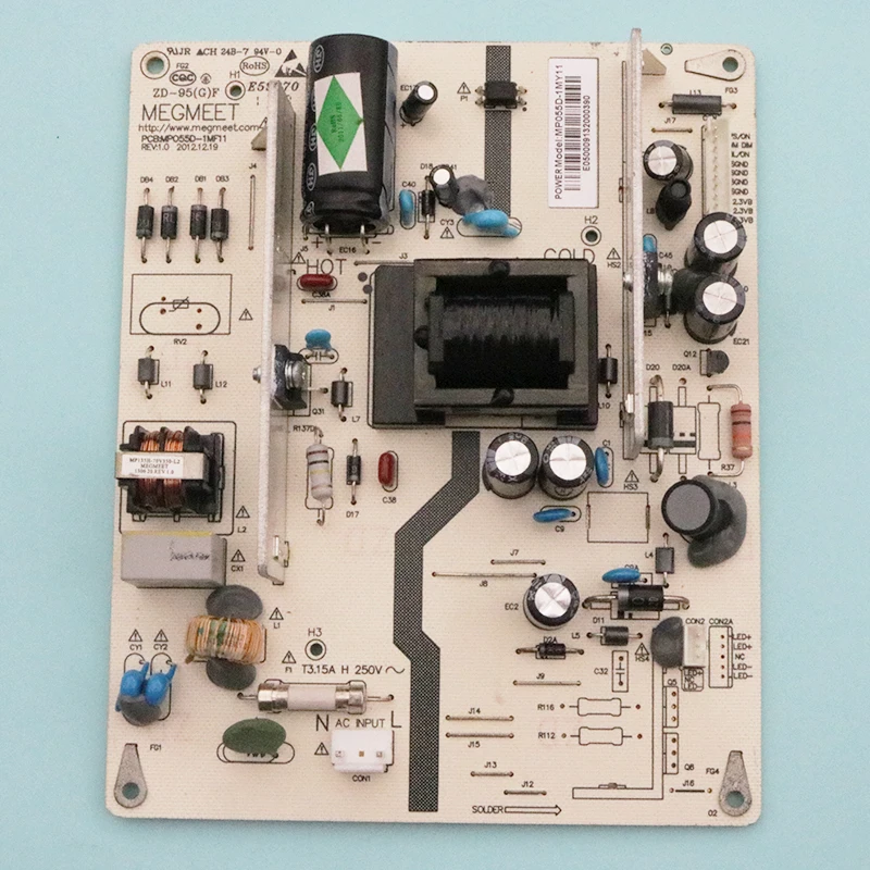 

mp055d-1my11 Original 9 into the new changhong mp055d-1my11 power board