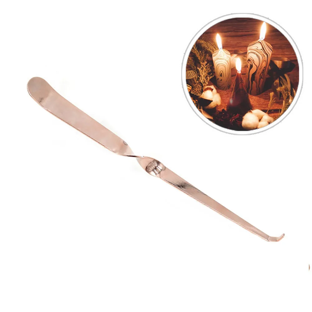 Огнетушитель инструмент резак аксессуары для дома масляная лампа ножничный подарок Диппер вынуть инструмент из нержавеющей стали крючок для свечи триммер для фитилей