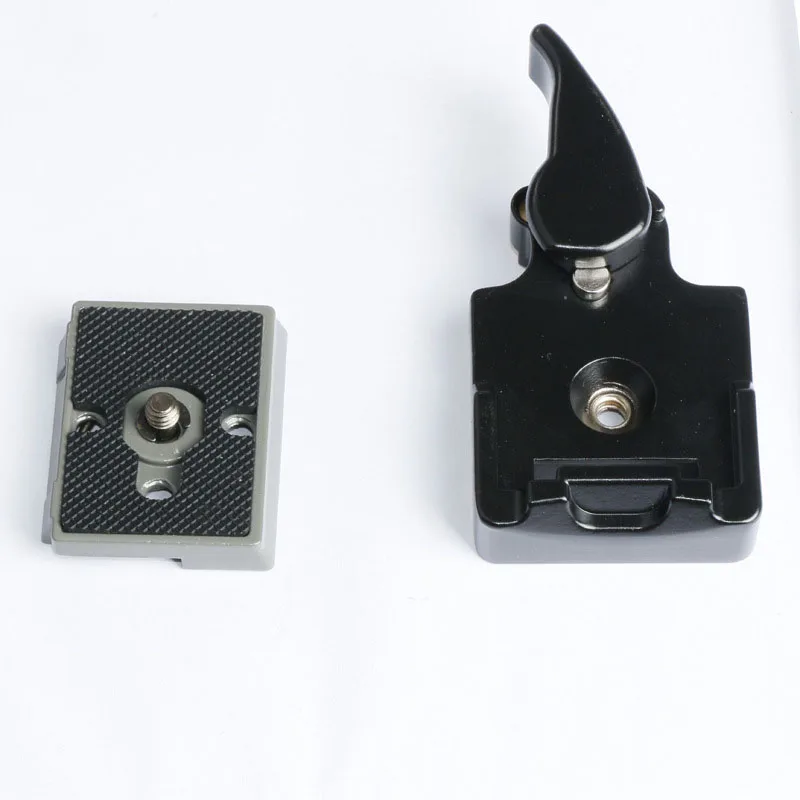 Universal Quick Release Plate 496RC 498RC2 804RC2 Pan Tilt Clamp Adapter For Manfrotto 200PL-14 Camera Tripod Easy To Install
