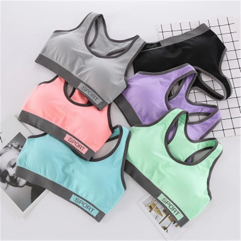 

Спортивный жилет, женский бюстгальтер для спортзала, нижнее белье для бега, фитнеса и тренировок, дышащий мягкий бюстгальтер для девушек свободного размера A-D, мягкое женское нижнее белье, жилет