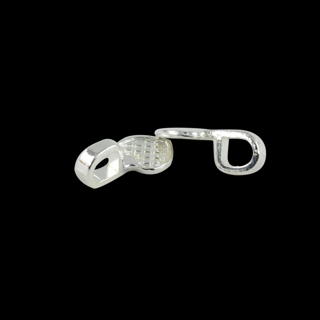 

100 Pieces Heart Glue on Bail Earring Necklace Design For Glass Tile Pendant