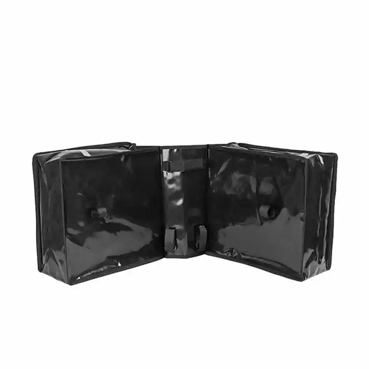 Discount Waterproof MTB Bike Rack Trunk Bag,Bicycle Rear Seat Double Panniers Bag,Cycling Luggage Carrier Bag for Travel 7