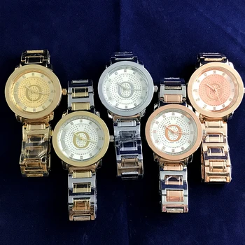 

2019 New Stainless Steel Men's and Women's Couples Quartz Watches Fashion Luxury Jewelry Gift Temperament Elegant Exquisite