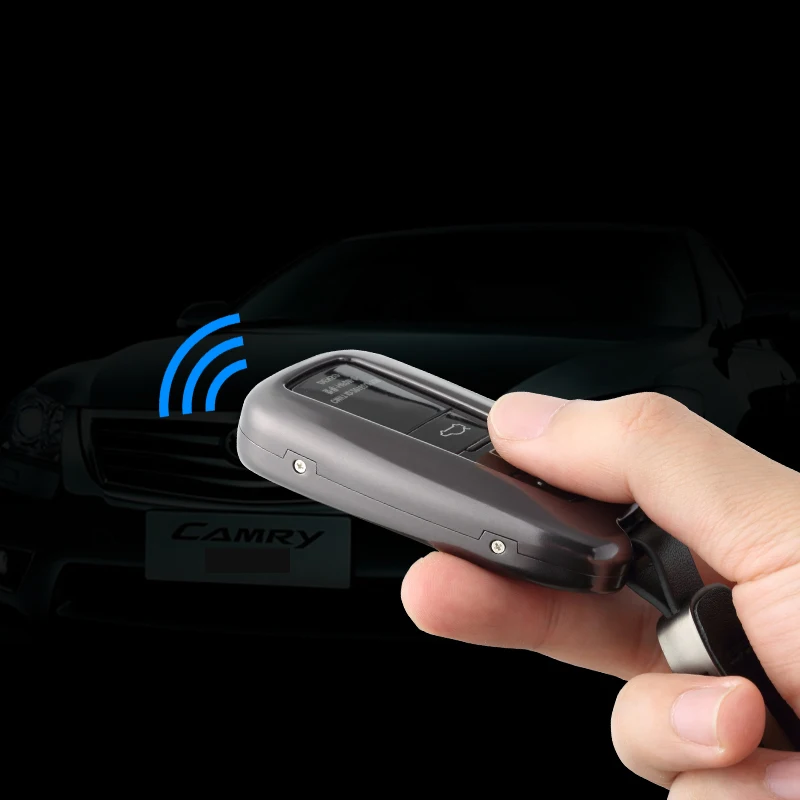 1 pièces alliage с длительным сроком службы Высокое качество voiture clé чехол couverture voiture стиль pour для Toyota Camry