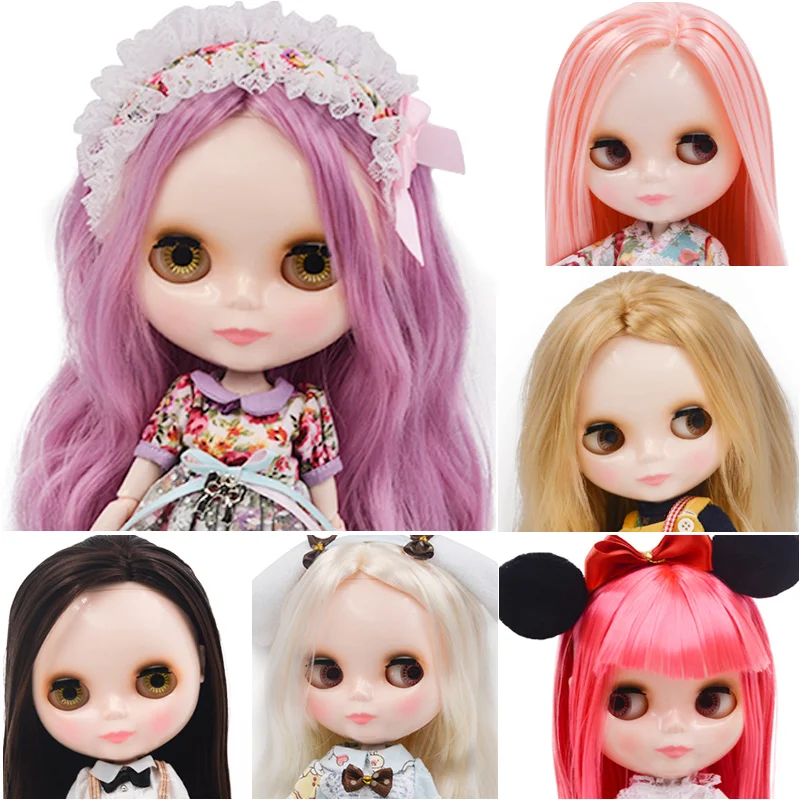 

Neo Blyth Doll NBL Customized Shiny Face,1/6 BJD Ball Jointed Doll Ob24 Doll Blyth for Girl, Toys for Children