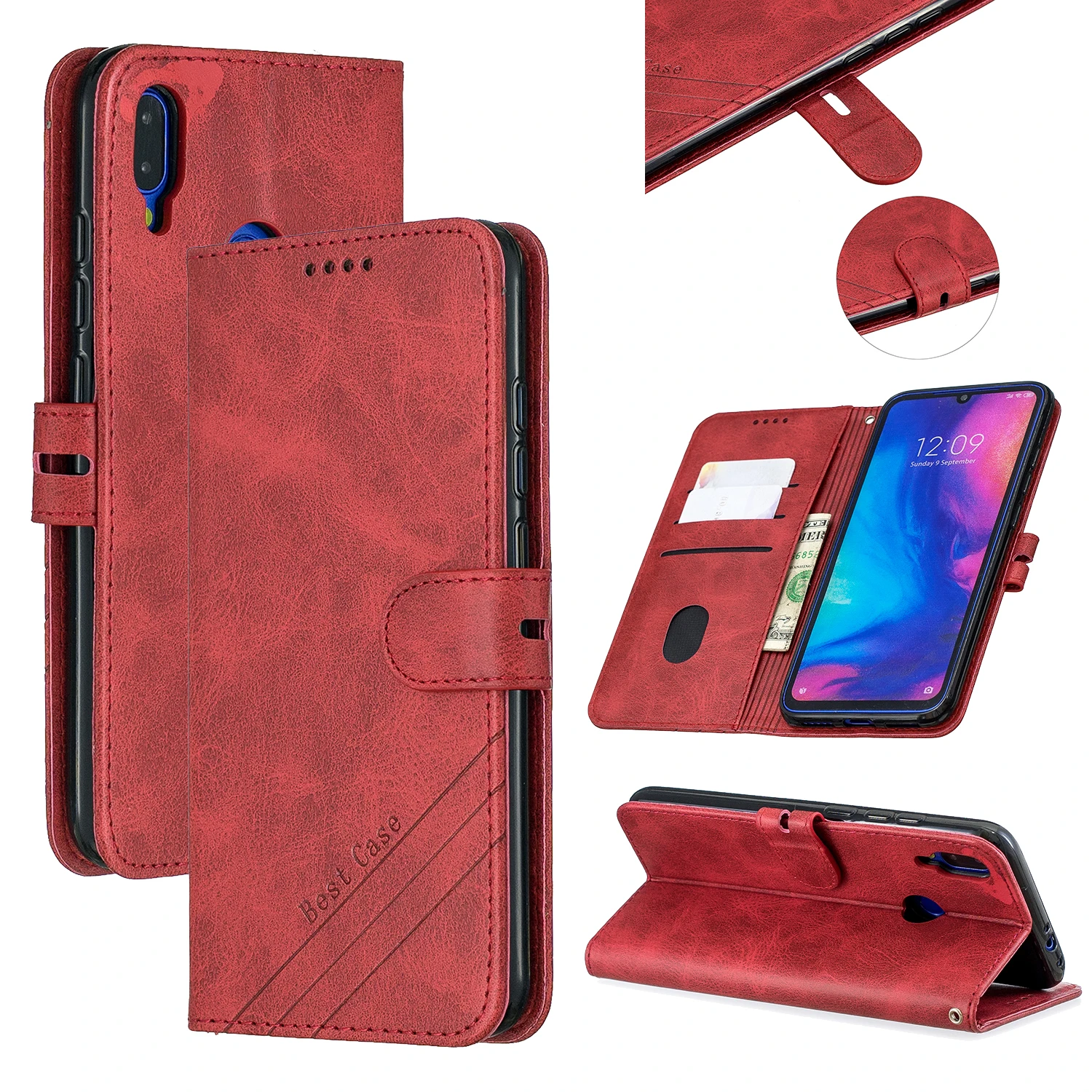 Модно! Лучшее кожаный бумажник чехол для Xiaomi Redmi Note 7 6 5 K20 Pro 5A 6A 7A 5 Plus mi 5X 6X A1 A2 A3 Lite CC9 CC9e GO крышка