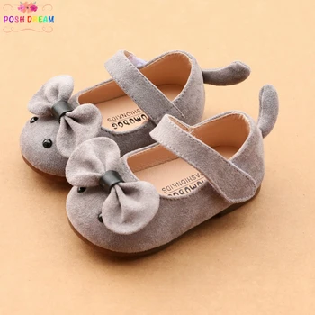 

POSH DREAM Butterfly Baby Toddler Shoes Small Soft Bottom Newborn Baby Girls First Walking Shoes 1-2 Years Spring Autumn Shoes