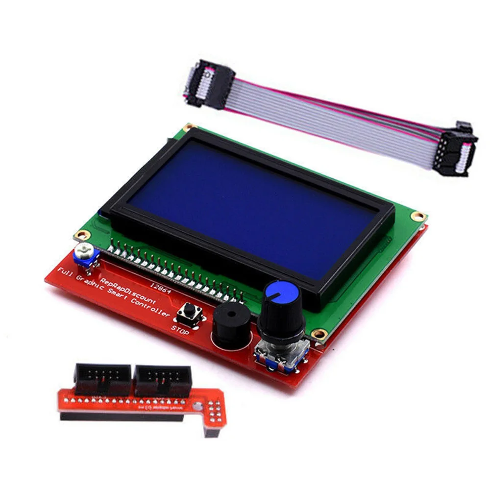 Комплект для 3D-принтера Mega 2560 R3 + 12864 LCD контроллер RAMPS 1 4 Драйвер A4988 3D-принтер