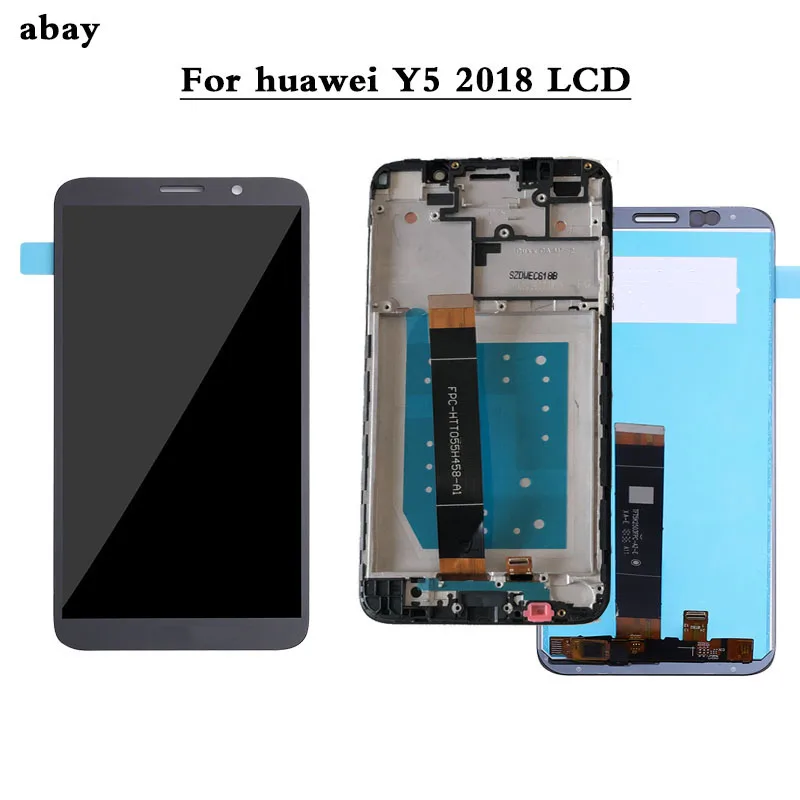 ЖК дисплей Y5 2018 для Huawei prime сенсорный экран с дигитайзером в сборе рамка L22|Экраны