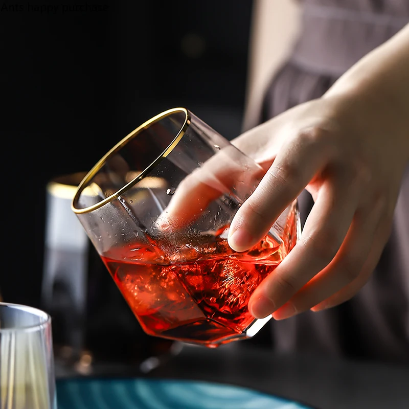 Красочный стеклянный Кубок бытовой фруктовый сок чашки бокал для вина прозрачная чашка для питьевой воды подарок на день рождения Повседневный подарок