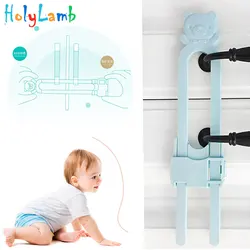 Serrure d'armoire en forme de U pour enfants, bouchon de verrouillage, Protection des enfants, soins pour nouveau nés 