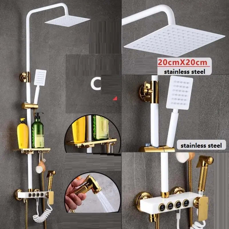 Number 6 Саль водяной Ducha Chuveiro Лонгборда handdouche Doccia Preto Conjunto De Banheiro душ Eletrico Chuveiro Ducha, Ванная комната душа - Цвет: Number 6