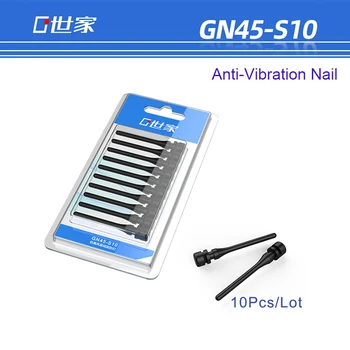

10pcs Black PC fan Rubber Screw Damping Nail Vibration Dampening High Quality Silicone Screw Pin Rivet Anti Vibration Nail