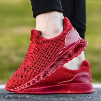 

2019 New Four Seasons Paragraph Mens Casual Shoes Comfortable for Breathable Cheaper Non-slip Soft Fashion Adult True Sneakers