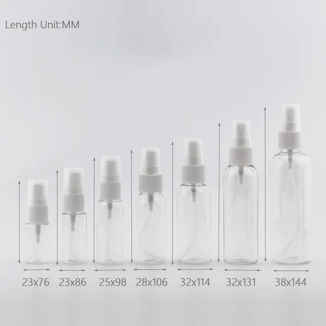 6 Bottiglie Spray Da 20 Ml - Flaconi Ricaricabili In Plastica Con Nebulizzatore, Per Cosmetici E Viaggi