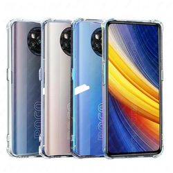 Crystal Clear Silicone Phone Case - Transparent Protective Cover - X3 Pro (Clear)