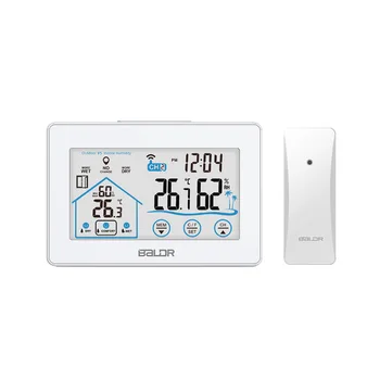 

100 Meters Smart Ultra-long Distance Temperature and Humidity Sensor Clock Display Type Display Size Max Measuring Temperature