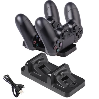 

PS4 Accessories Charging Joypad PS4/Slim/Pro Controller Stand Joystick Gamepad Charger for Dualshock4 Playstation Controller