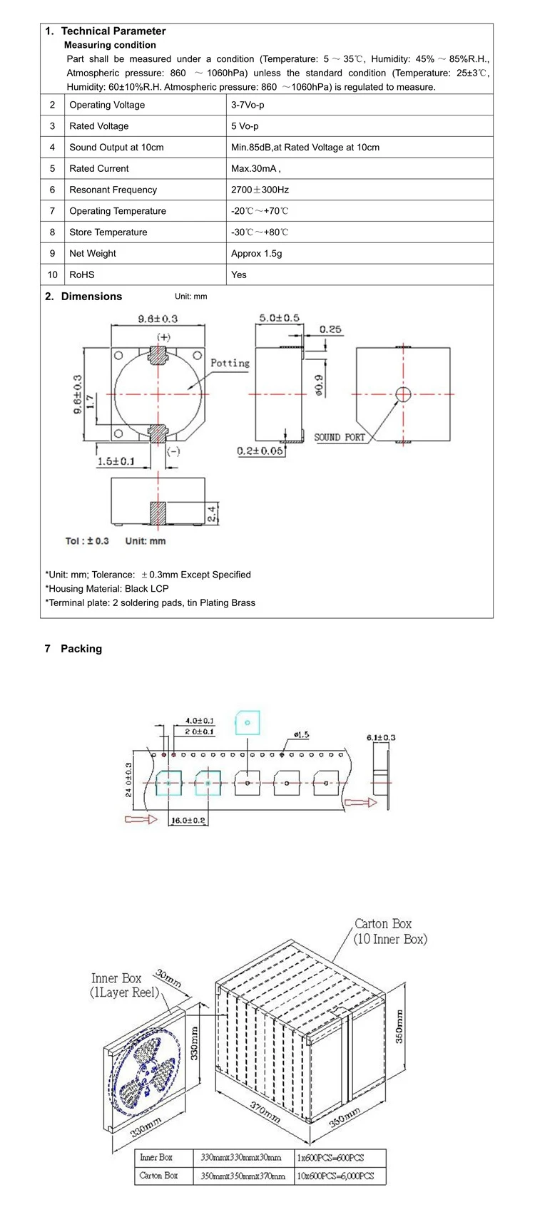 10PC SMD HN9650B 2